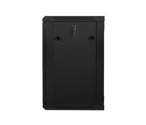 LANBERG Szafa instalacyjna wisząca 19'' 15U 600X450mm czarna (drzwi szklane) WF01-6415-10B - 455297 - zdjęcie 4